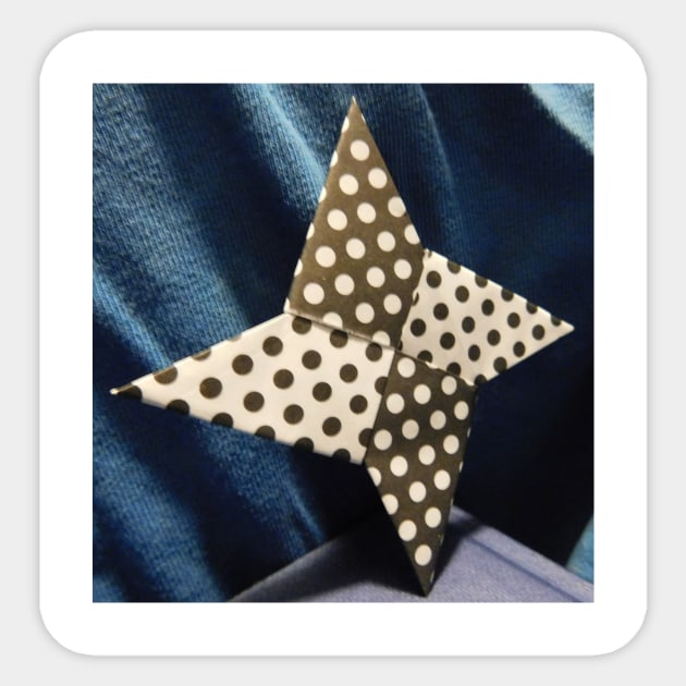 origami ninja star Sticker by robrush47